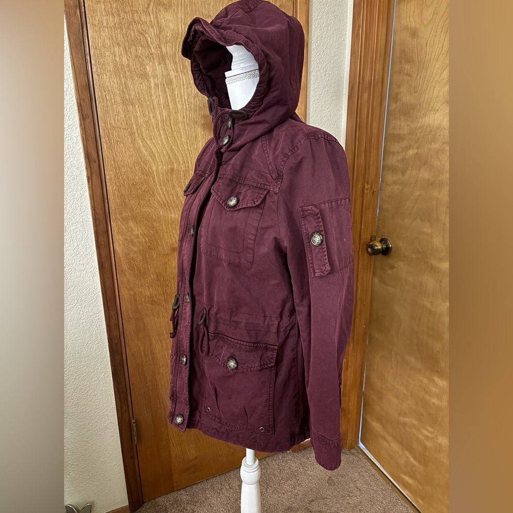G.H. Bass & Co. Burgundy Utility Jacket - Picture 2 of 8